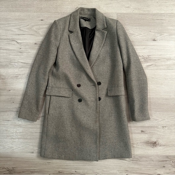 Zara Jackets & Blazers - Zara Peacoat Size S